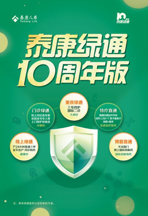 泰康人壽 三專四護 讓患者治療康復全程無憂